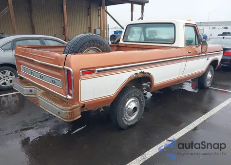 1976 Ford F150 z USA, uszkodzony, nr VIN F14YLCE86311